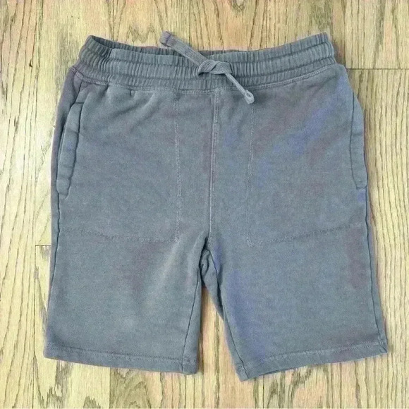Boden Kids Garment Dyed Gray Sweat Shorts Size 11 Years (146 cm) - Picture 1 of 9